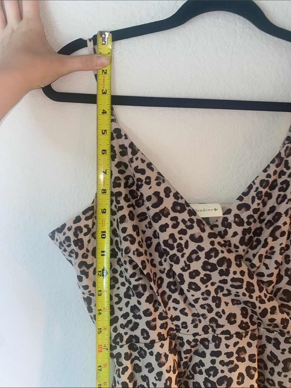 🎈 Alredine Cheetah Print Tank Dress With with adjustable straps! - Picture 3 of 7
